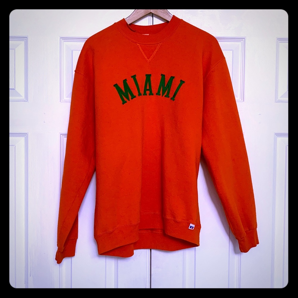 Miami Dolphins Vintage Sweatshirt Dolphins / The U